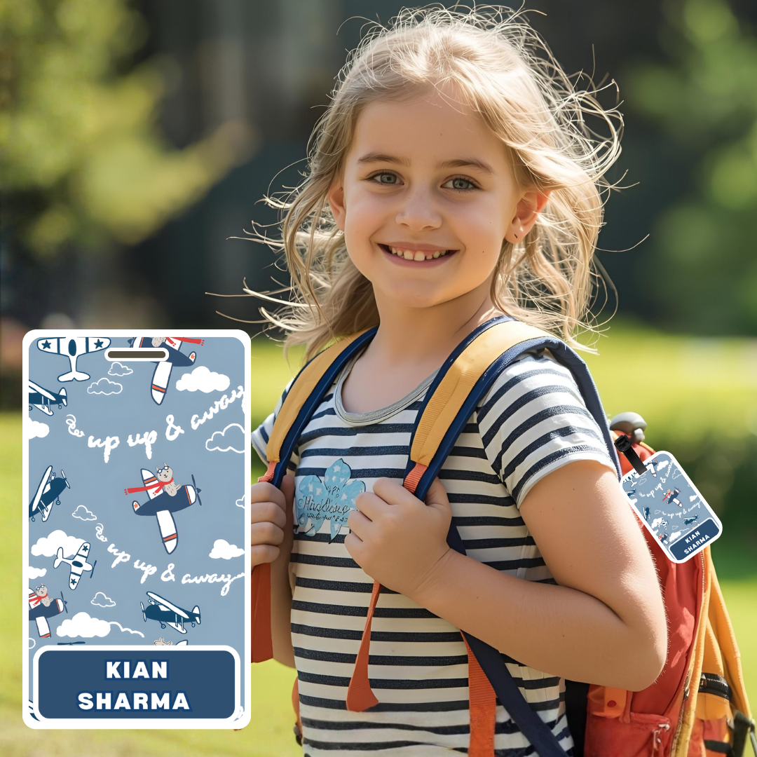 Luggage Tag - Airplane