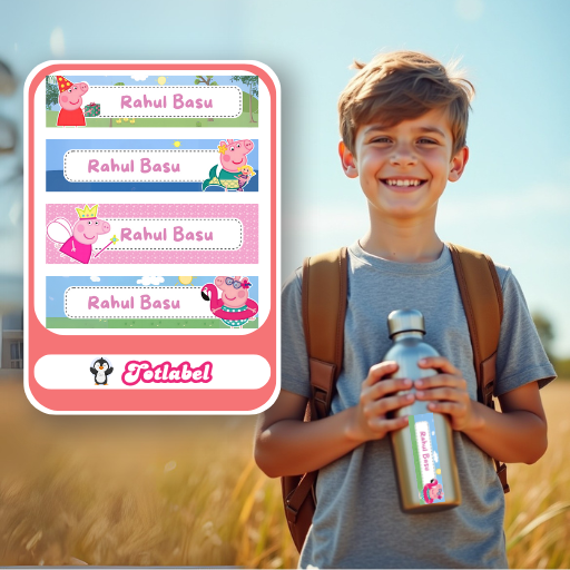 Pepa Customized Waterproof Labels