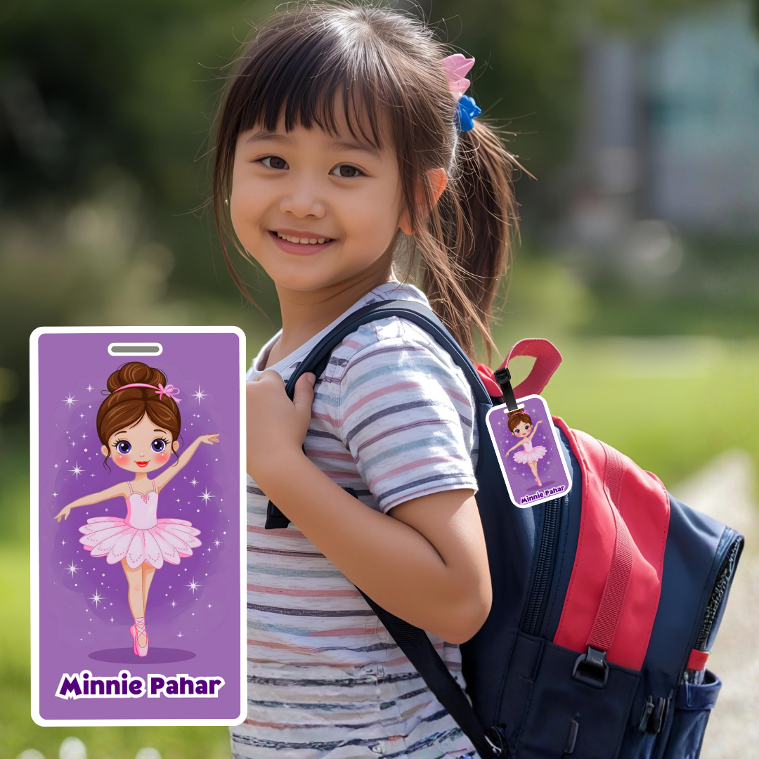 Luggage Tag - Cute Girl