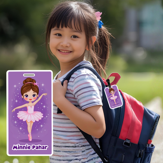 Luggage Tag - Cute Girl
