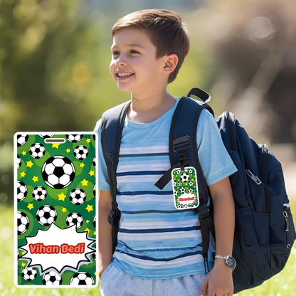 Luggage Tag - Football