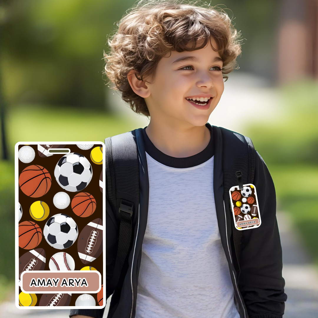 Luggage Tag - Sport Ball