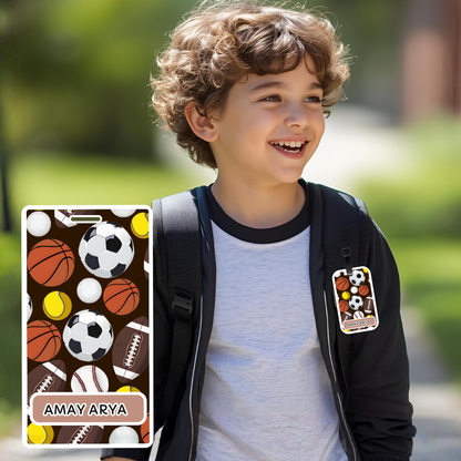 Luggage Tag - Sport Ball