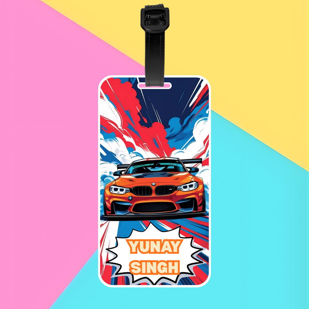 Supercar - Luggage Tag