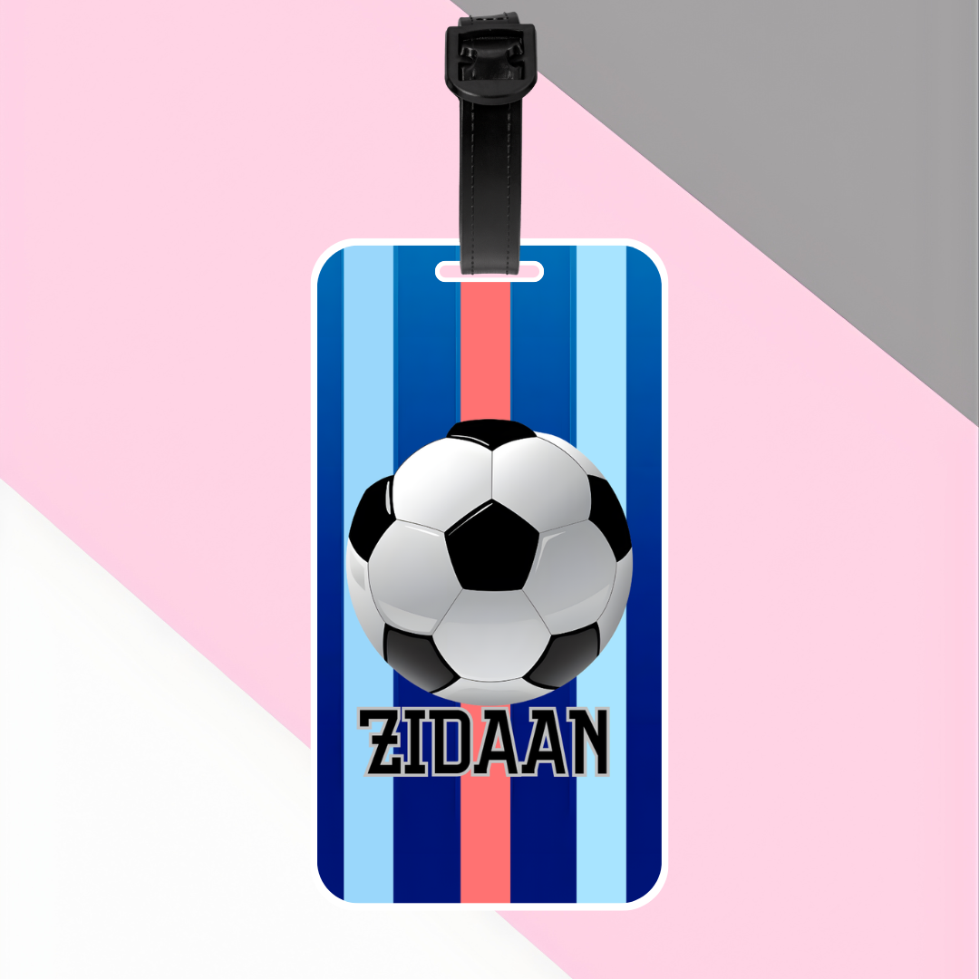Luggage Tag - Mini Champ Football