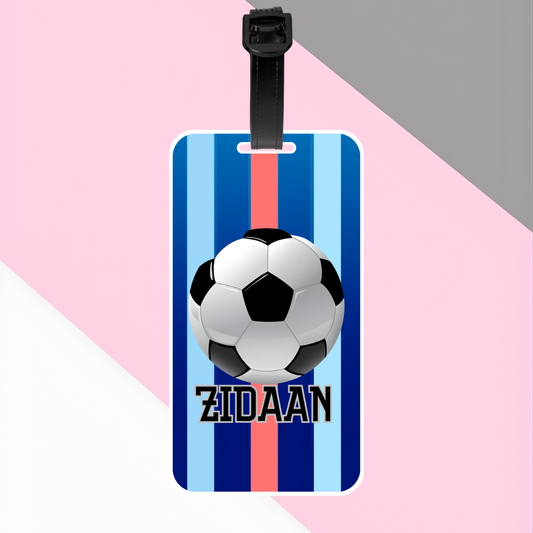 Luggage Tag - Mini Champ Football