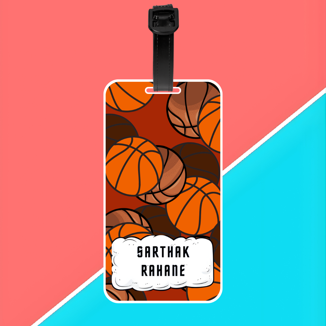 Luggage Tag - Basketball
