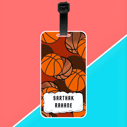 Luggage Tag - Basketball