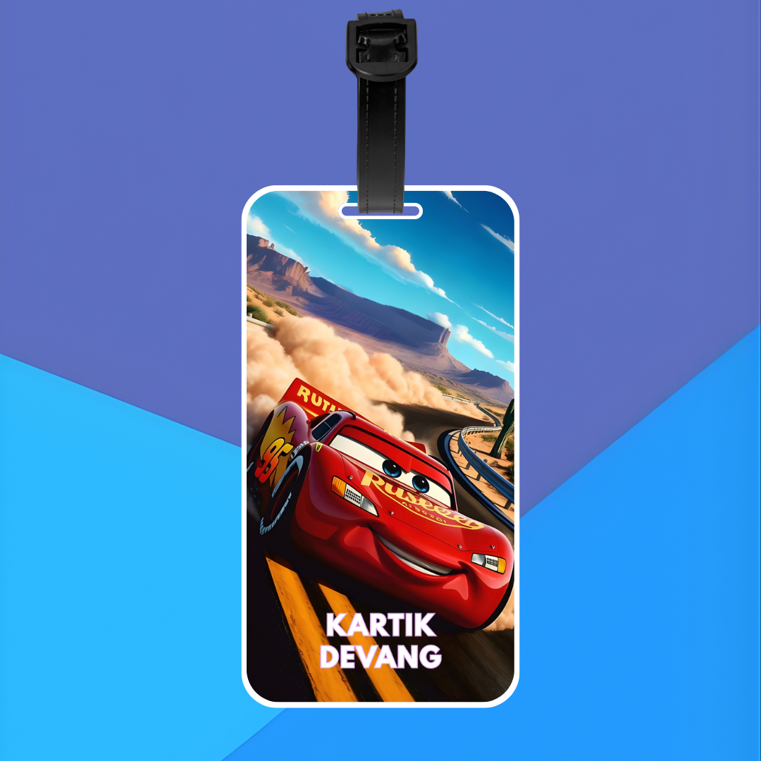 Luggage Tag - Cars