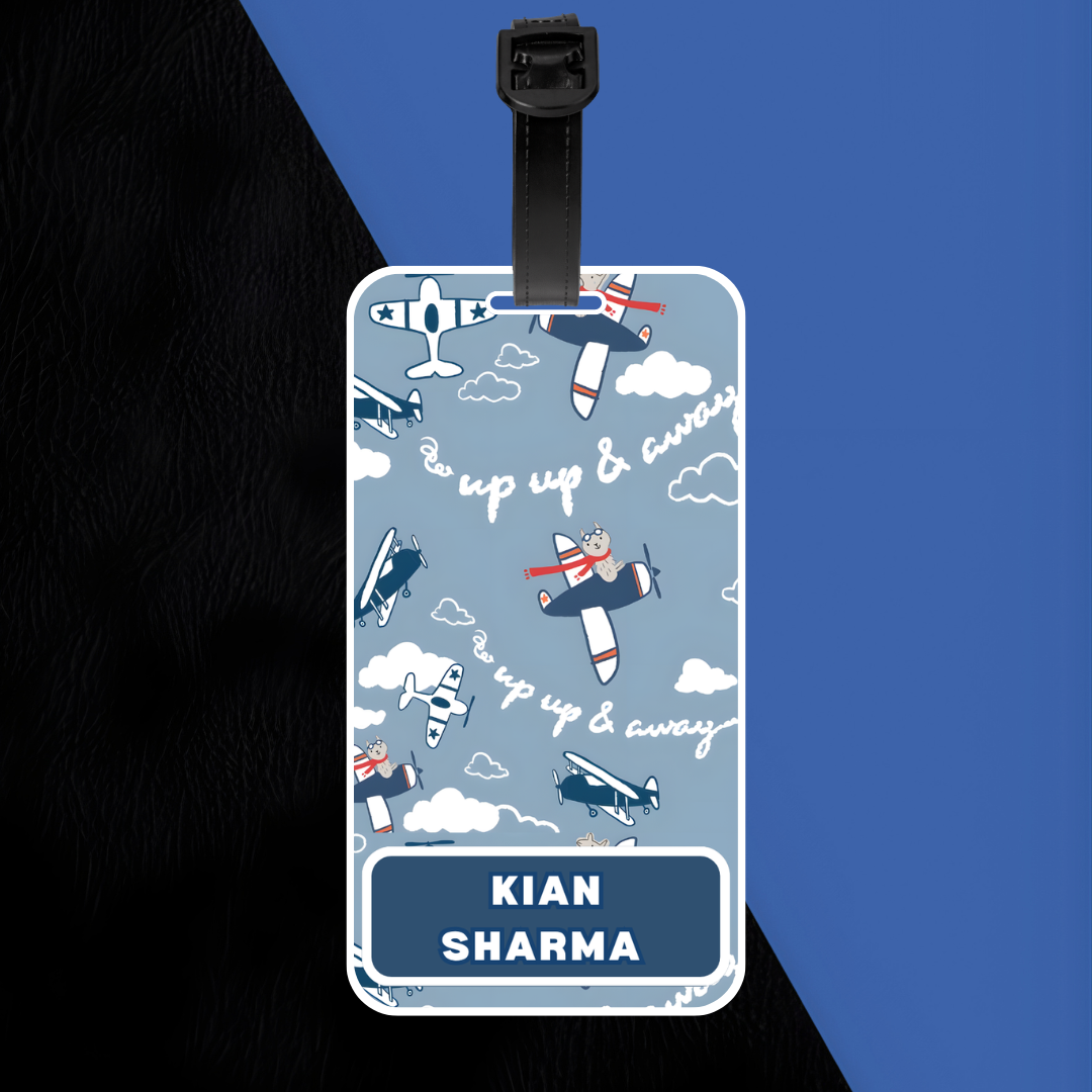 Luggage Tag - Airplane